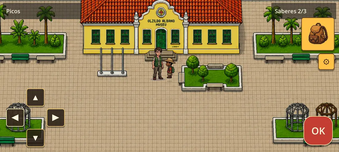 Gameplay do Sim-Bora Piauí no Museu Ozildo Albano