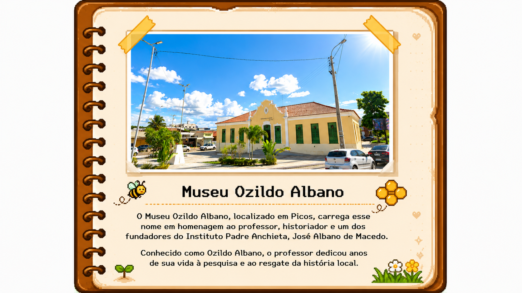 Memória do Museu Ozildo Albano