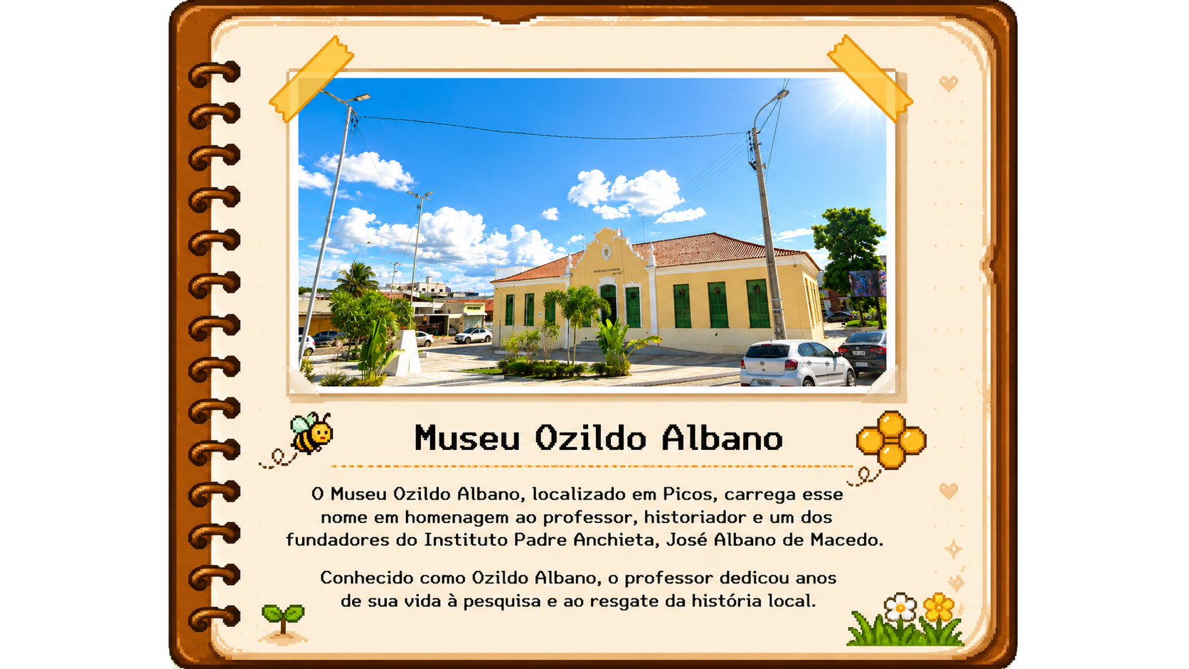 Memória do Museu Ozildo Albano